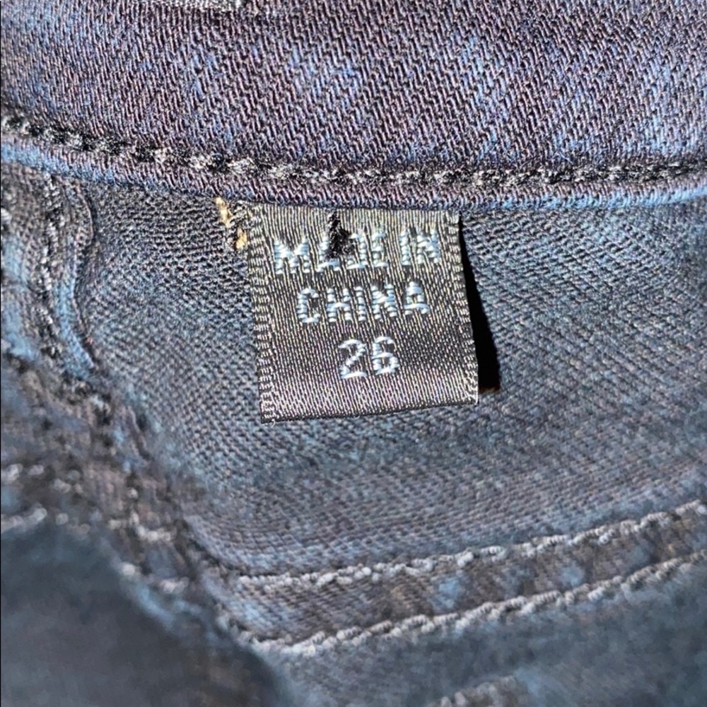 BEBE BLK LOGO SKINNY JEANS WORN TWICE. - Picture 5 of 5
